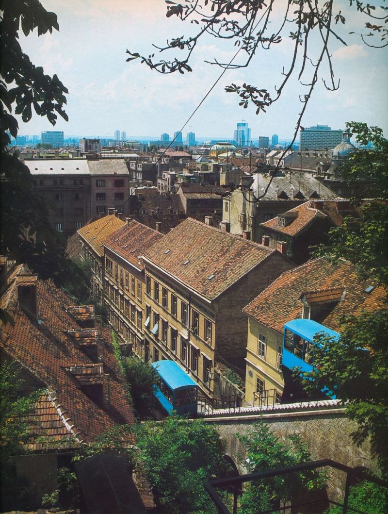 Uspinjača, Tomićeva ulica oko 1980. godine